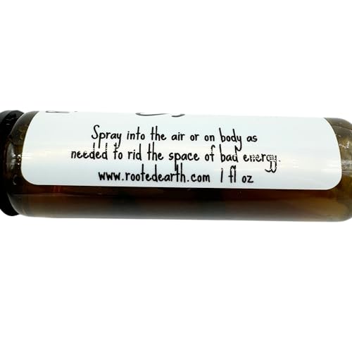 Good Spirits Smudge Spray - 1 fl oz - White Sage Smudging Spray - Crystal Cleansing