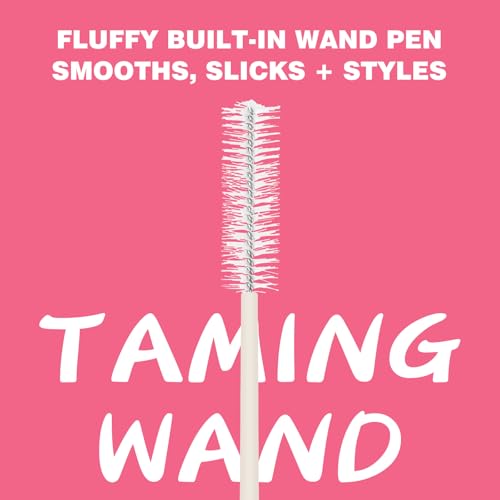 Sunnyholiday Styling Cream for Hair, Taming Wand 3-in-1 Formula Controls Flyaways, Smooths Frizz & Styles Edges Lightweight Hold, No Flaking, Slick Back Hair Products for All Hair Types (0.6 oz.)