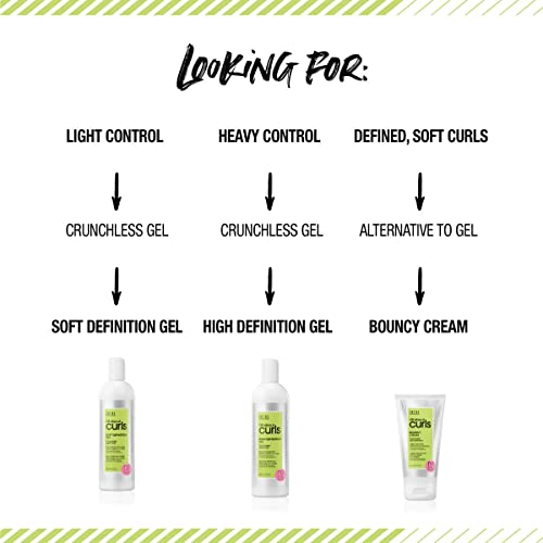 ALL ABOUT CURLS Smoothing Cream | For Curly Hair Styling | Moisturize, Define & Enhance Texture | Reduce Frizz & Boost Shine | Controllable Definition | Vegan & Cruelty Free | Sulfate & Paraben Free