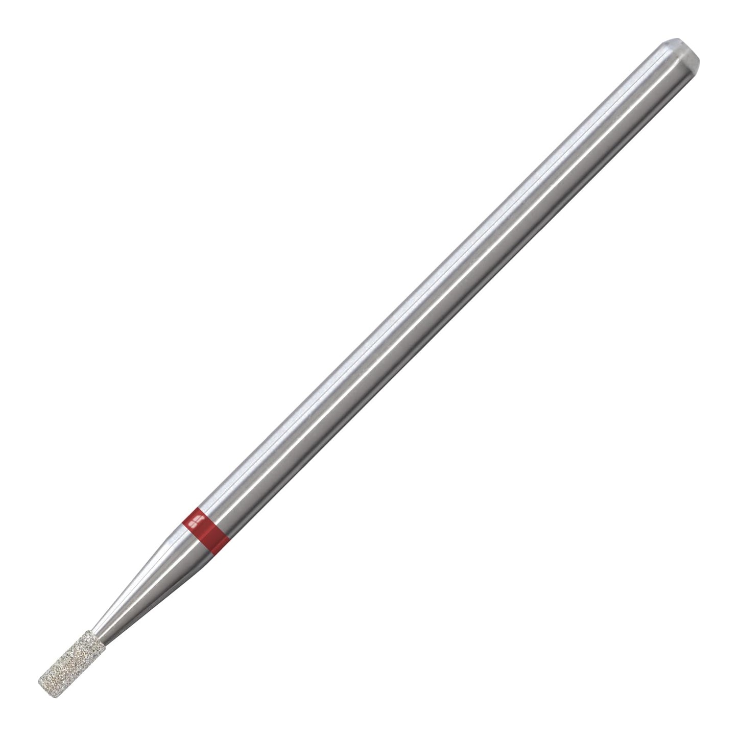 HYTOOS 1mm Mini Barrel Cuticle Clean Nail Drill Bits, Russian Diamond Nail Bit Professional Safety Under Nail Cleaner Burr for Cuticle Dead Skin, Electric Nails Drill Accessories, Fine