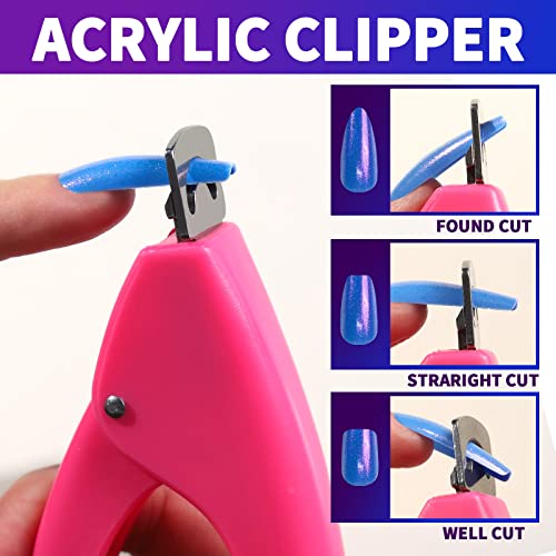 Teenitor Long Press On Nails, Chrome Press On Nails, 288pcs Long Coffin Ballerina False Nails, 12 Colors Full Cover Glue On Nails Holographic Metallic Mirror