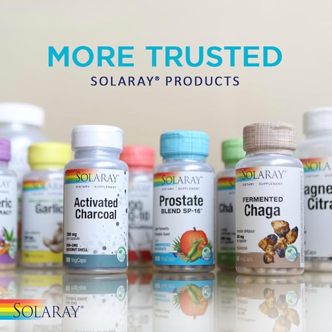 SOLARAY PQQ 10 mg, Pyrroloquinoline Quinone Supplement, Cellular, Heart & Cognitive Function Support, 30 VegCaps
