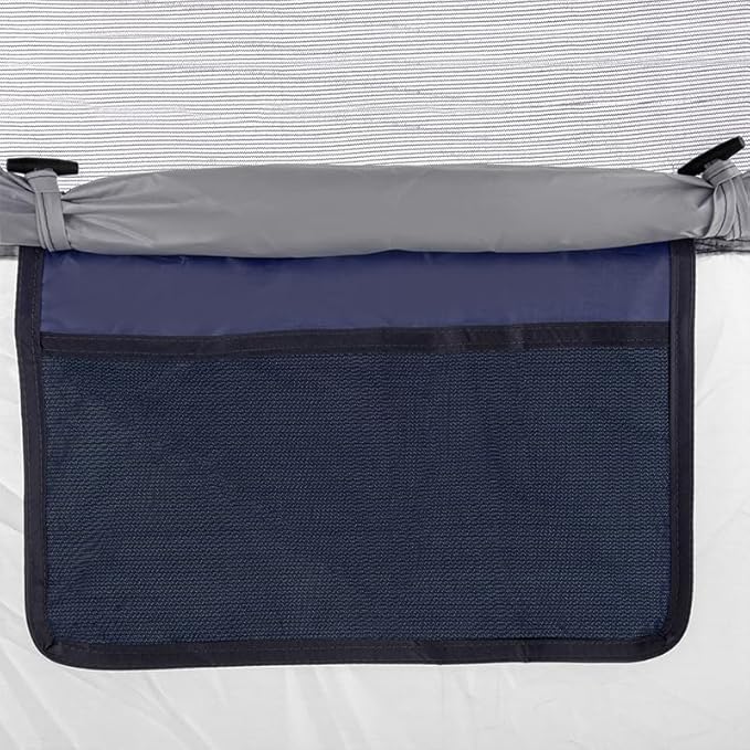 Outsunny Shower Tent, Pop Up Privacy Shelter for Camping, Dressing Changing Room, Portable Instant Outdoor Shower Tent Enclosure w/ 2 Rooms, Shower Bag, Floor and Carrying Bag