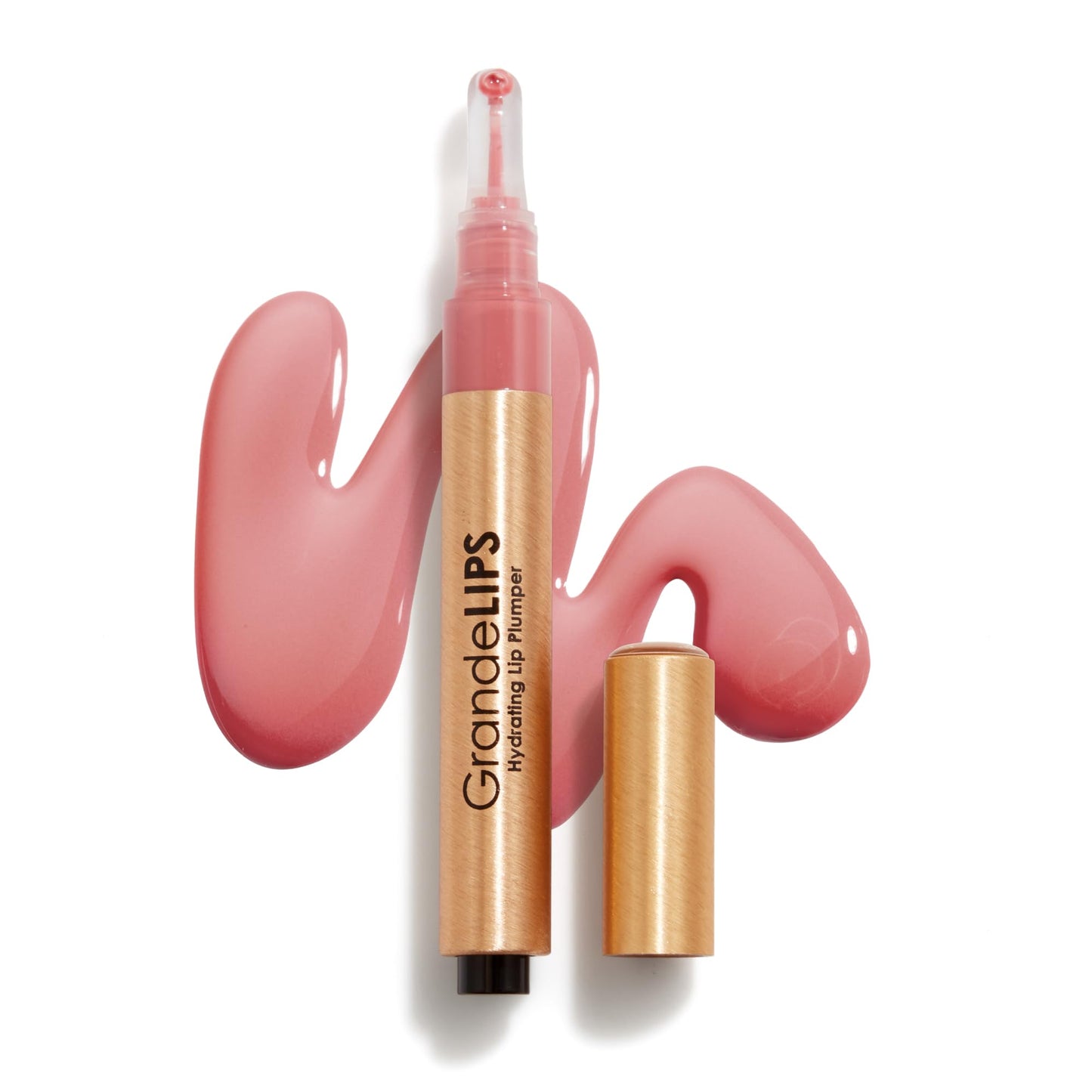 Grande Cosmetics GrandeLIPS Hydrating Lip Plumper Gloss, Spicy Mauve