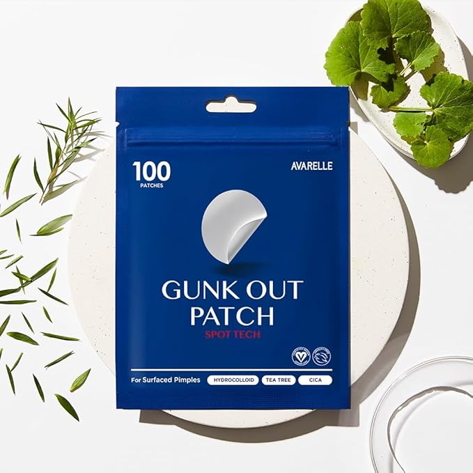 AVARELLE Triple Patch Kits Hydrocolloid Acne Patches, Acne Spot Treatment for Blemishes and Zit with Tea Tree Oil, Calendula Oil and Cica Oil for Face, Vegan, Cruelty Free(40 CT + Support)