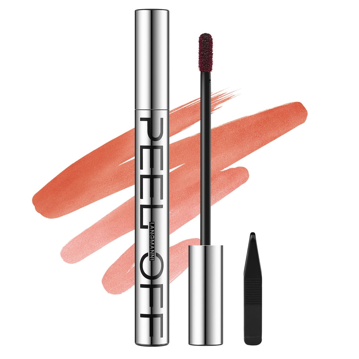 LANGMANNI Long-Lasting Peel Off Lip Liner Set, Waterproof & Smudge-Proof Matte Lip Liners Gift Makeup For Girls(#2)