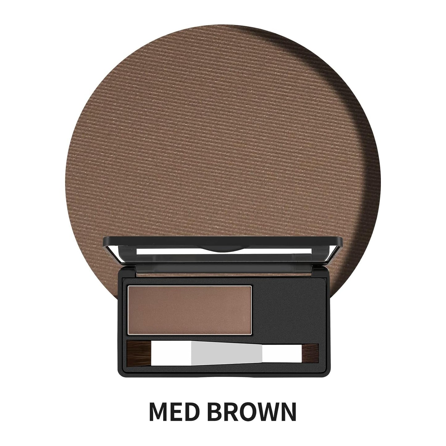 Boobeen Hair Shadow Kit, Root Touch Up Color Cover, Temporary Concealer With Brush for Gray Hair