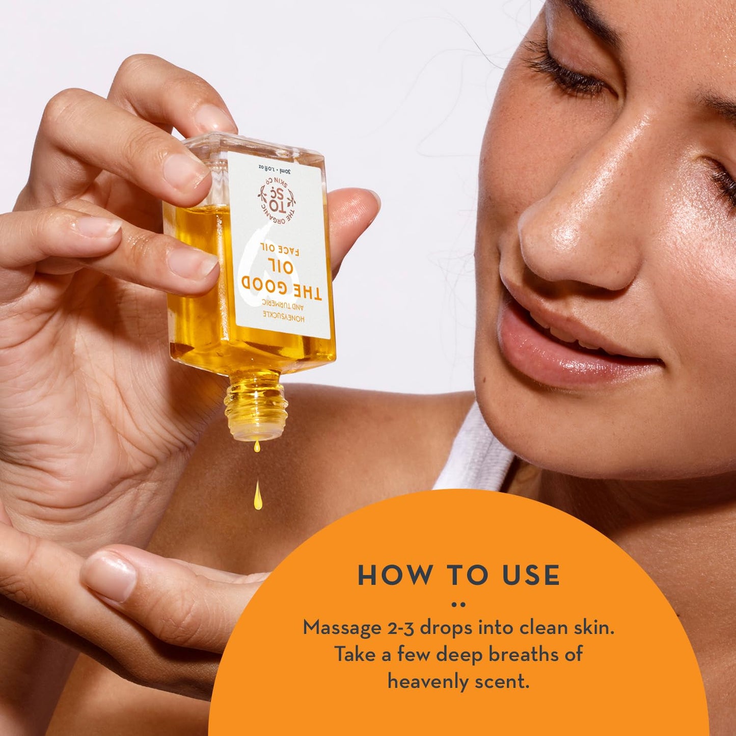 Skin Glow Serum for Face Care - Gua Sha Oil for Glowing Skin with Turmeric Oil for Face Dark Spots Fine Lines & Wrinkles - Hydrating Face Oil for Women's Vegan Organic Skin Care (30mL)