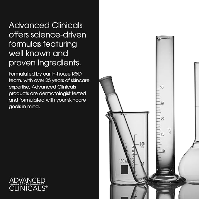 Advanced Clinicals - Retinol Serum For Face, Firming Collagen Serum, Vitamin C Serum Skincare Set, 1.75 Fl Oz, 3pc Set