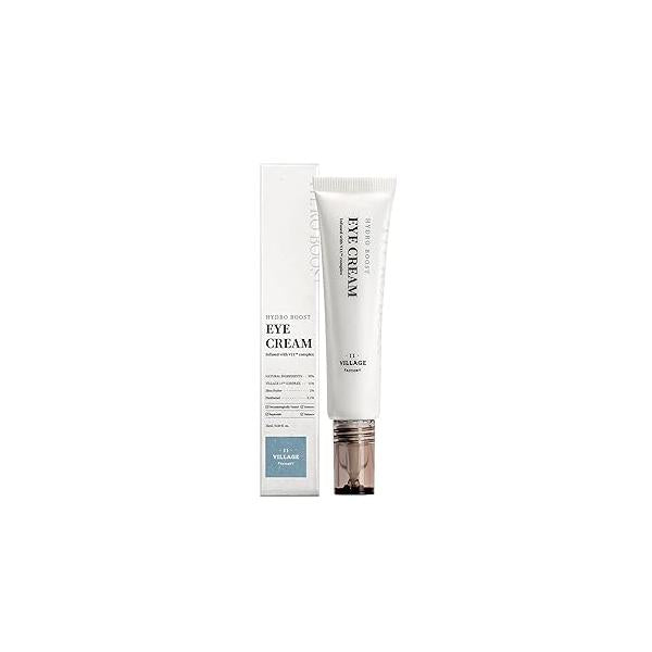Hydro Boost Eye Cream Hyaluronic Acid Shea Butter Panthenol Deep Hydrating and Nourishing Korean Skincare (0.85 fl oz/25ml)