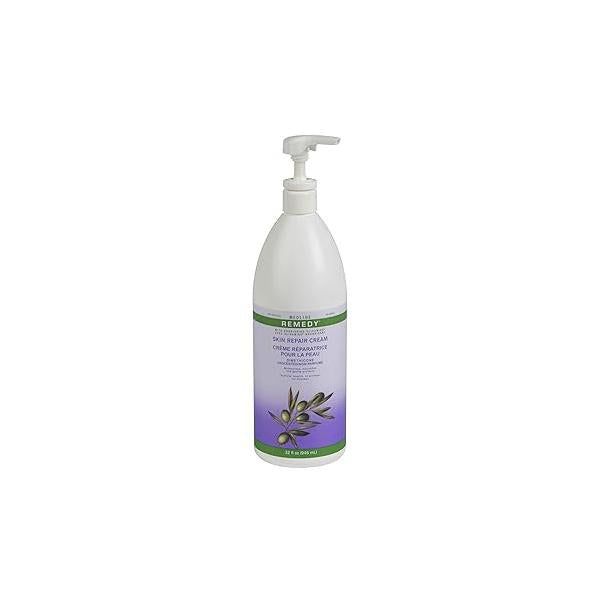 Medline Remedy Unscented Olivamine Skin Repair Cream and Body Lotion, 32 Fluid Ounce
