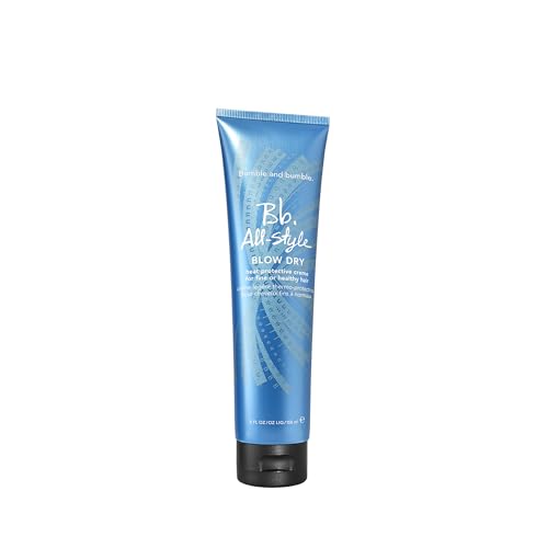 Bumble and bumble. All-Style Blow Dry Heat Protective Styling Cream | Anti Frizz + Adds Shine | Wavy, Straight, 5 Fl Oz