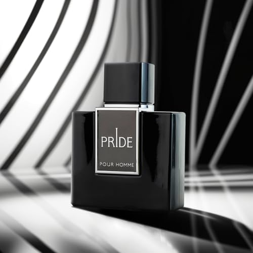 Pride Pour Homme Eau de Parfum, 3.4 Fl. Oz – Strong Fresh Sporty Fragrance with Apple, Lavender, and Cedarwood