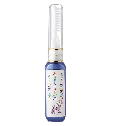 DSADKI Temporary Hair Color Mascara Washable Hair Dye Stick Non-toxic Instant Hair Chalk Dye for Girls Women (Light Purple)