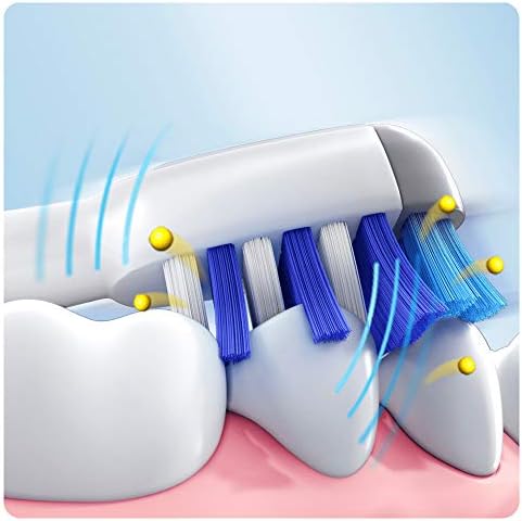 Oral-B Trizone Toothbrush Heads Replacement Refills for Electric Rechargeable Toothbrush, Bristles Sweep in-Between Teeth for a Deep Clean, Pack of Two