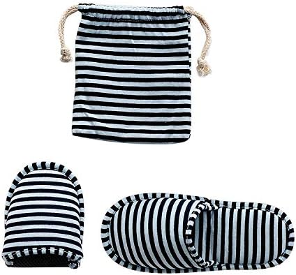 Non-Disposable Travel Slippers Portable Cotton Spa Hotel Guest Indoor Slippers