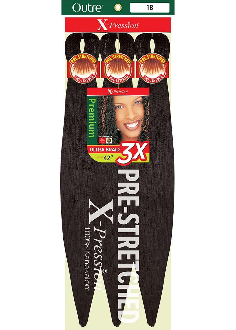 [2 PACK DEAL] Outre X-PRESSION Ultra Braid Pre-streteched Braid 42" 3X (2 Packs, M4/27/30)