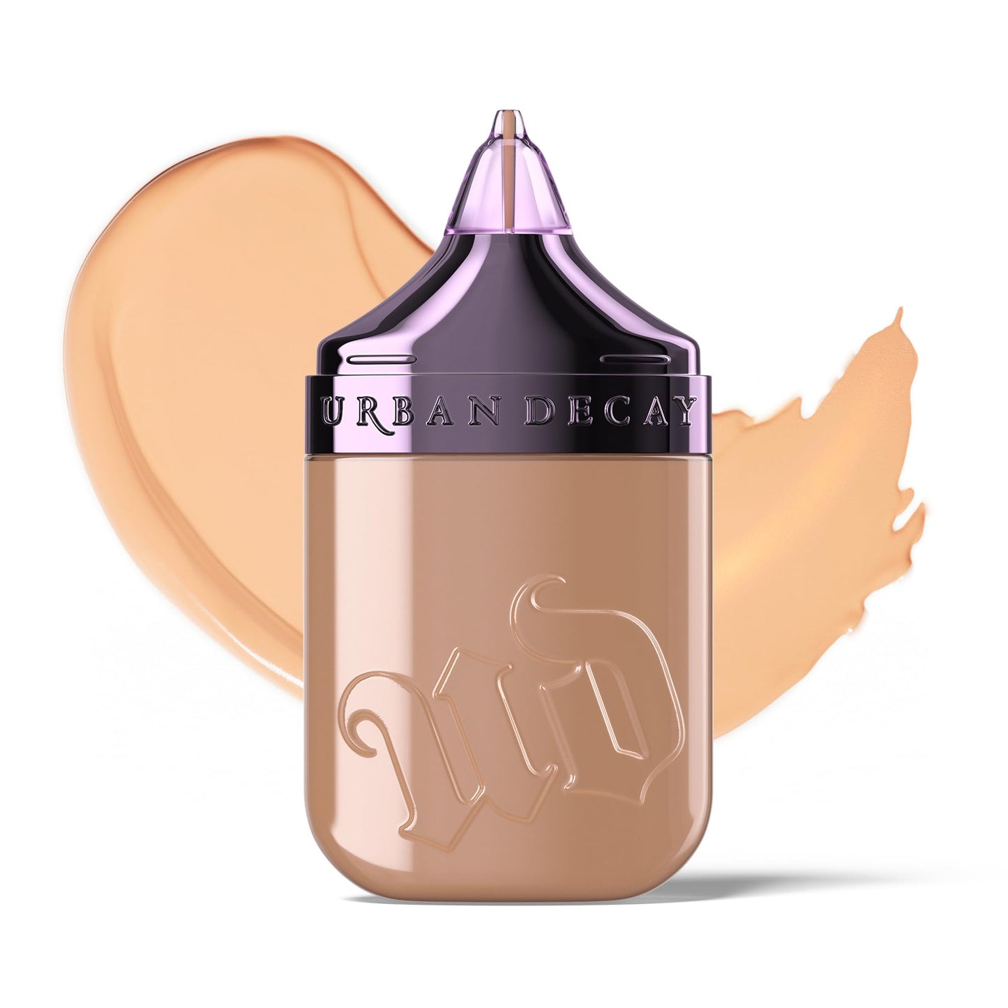 Urban Decay Face Bond Self-Setting Waterproof Foundation, Medium Coverage, Natural Matte Finish, 3% Niacinamide Serum Improves Skin Texture Feel, Transfer-Resistant, Sweat-Proof, Blurs Skin - Shade 12