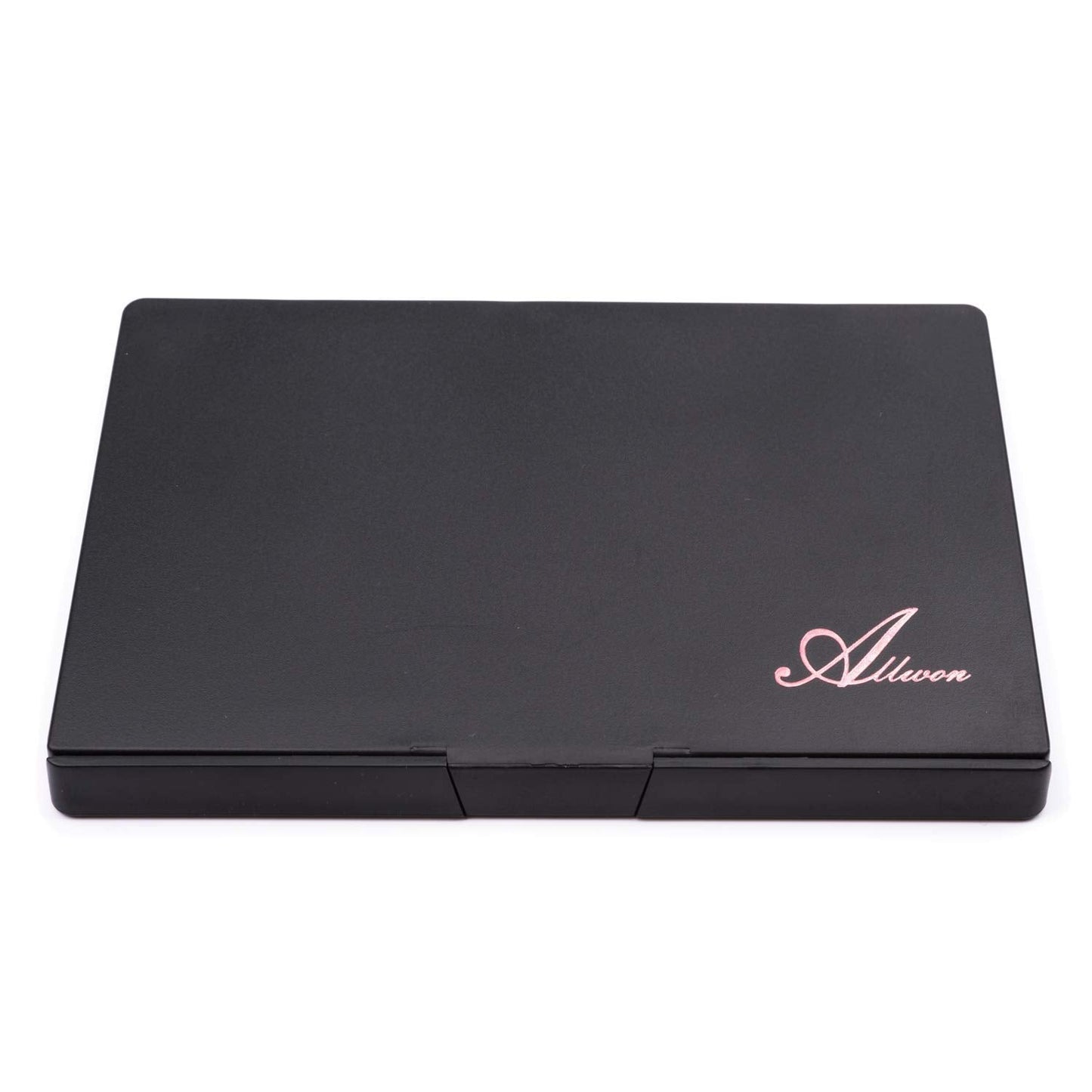 Empty Magnetic Plastic Eyeshadow Makeup Palette with 15Pcs Adhesive Empty Palette Metal Stickers for Eyeshadow Lipstick Blush Powder