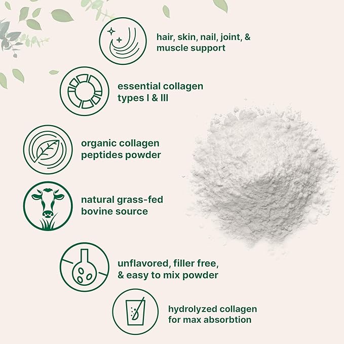 Micro Ingredients Vitamin D3 10000 iu + K2 200 mcg Coconut Oil Softgels & Organic Collagen Peptides Powder Bundle 2 Pack | Essential Sunshine Vitamins | Hydrolyzed Type I & III Bovine Collagen