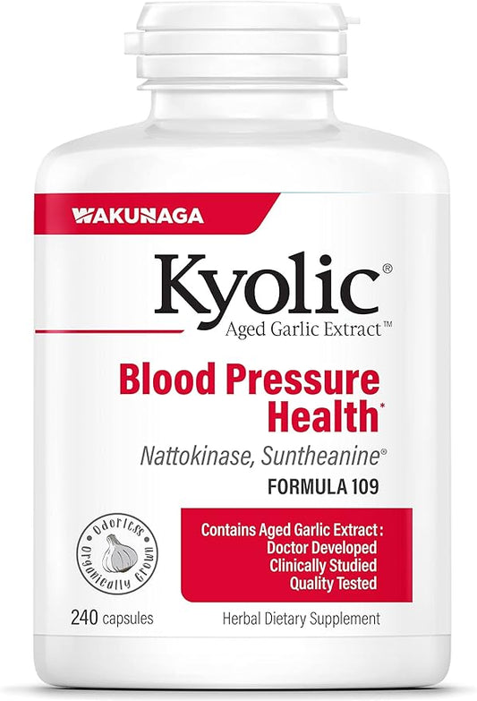 Kyolic Formula 109 Aged Garlic Extract 240 Capsules
