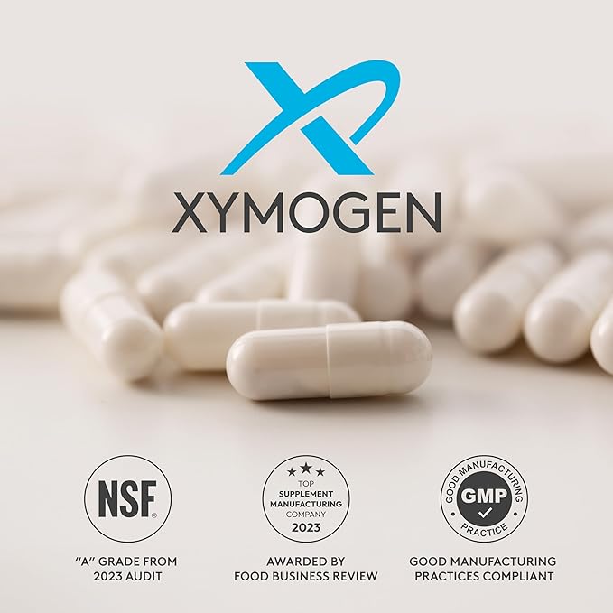 XYMOGEN ActivNutrients Without Iron - Multivitamin Multimineral for Wellness, Immune, Energy and Mood Support - Chelated Minerals + Active B Vitamins with Folate (120 Capsules)