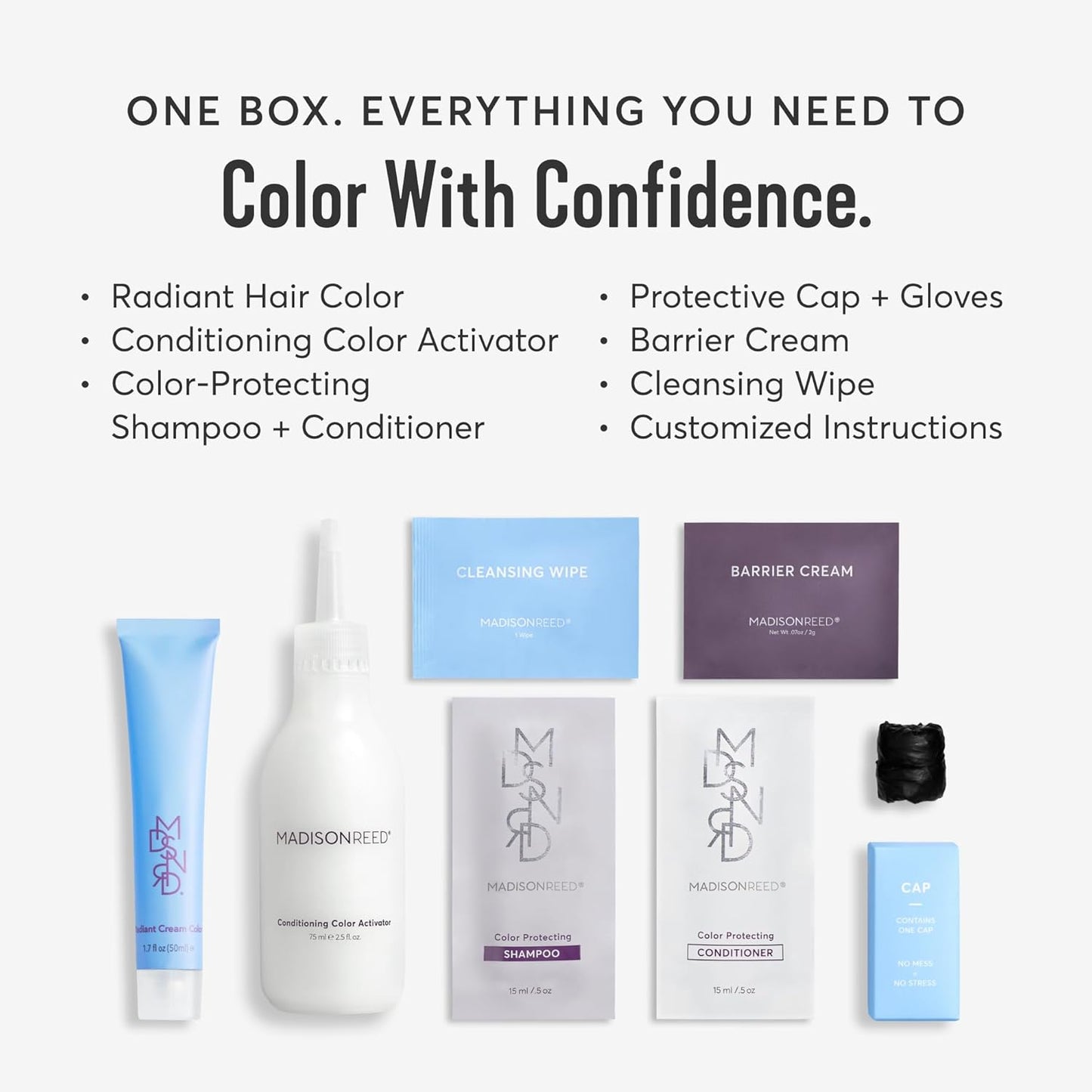 Madison Reed Radiant Hair Color Kit | 8NGV Dark Golden Blonde with Champagne Tones (Sicily) for 100% Gray Hair Coverage | Dimensional Permanent Hair Dye | PPD-Free & Ammonia-Free | 2 Pack