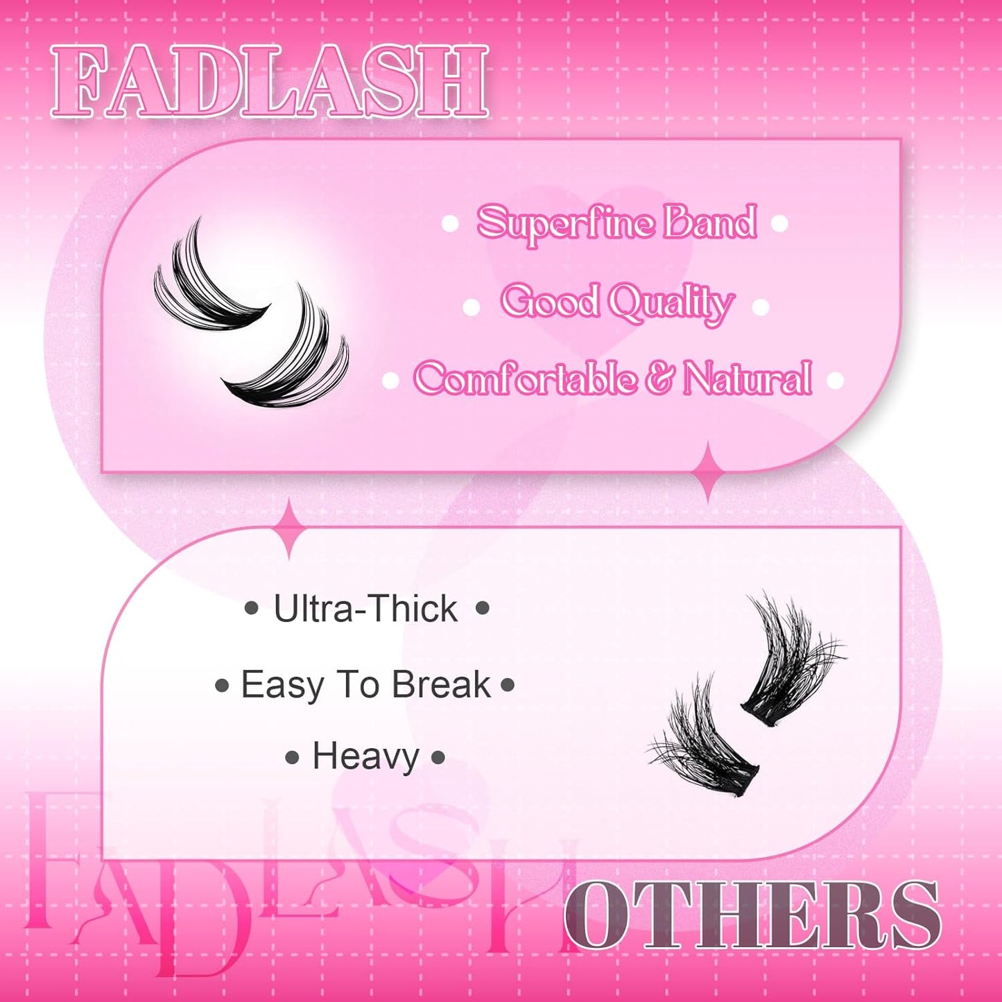 Cluster Lashes D Curl Lash Clusters 240 Pcs Lash Extension Clusters Individual Lashes Soft DIY Eyelash Extensions Mixed Tray Eyelash Clusters Natural Look (50D-0.07D, 12-18mm)