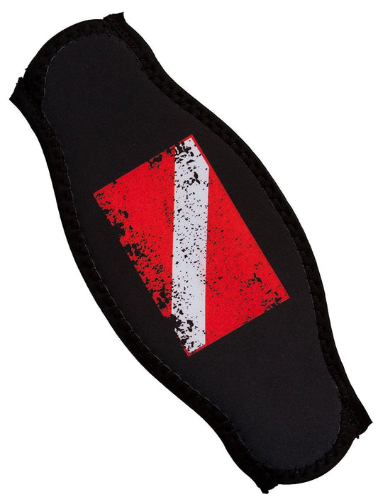Innovative Scuba Concepts Scuba Diving Mask Strap Wrapper Faded Flag