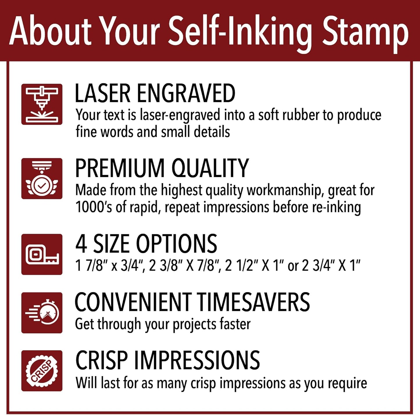 Copy Office Stamp | 4 Different Sizes | 20 Designs | Multiple Color Options | Perfect for Quick Validation of Office Documents (Copy, Medium)