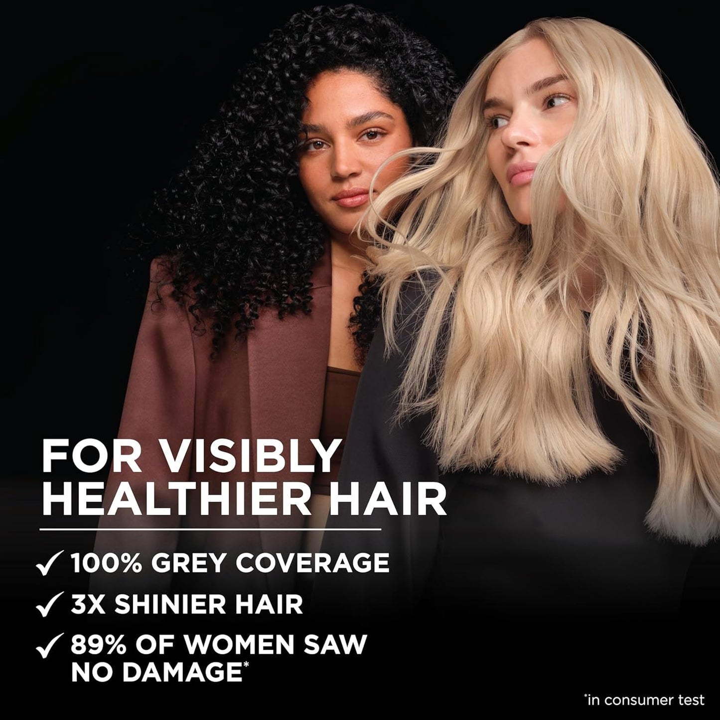 Garnier Hair Color Olia Ammonia-Free Brilliant Color Oil-Rich Permanent Hair Dye, 2.11 Platinum Black, 1 Count (Packaging May Vary)