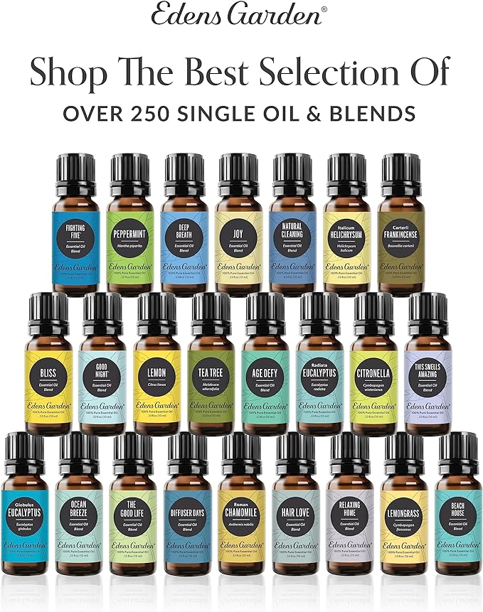 Edens Garden Meditation Essential Oil Blend 100% Pure & Natural Best Recipe Therapeutic Aromatherapy Essential Oil Blends 118 ml (4 oz)