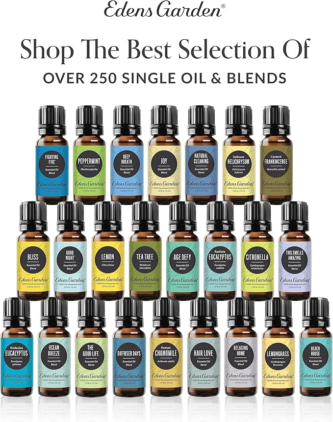 Edens Garden Relaxation Essential Oil Blend- 100% Pure Premium Grade, Undiluted, Natural, Therapeutic, Aromatherapy, The Best for Skin, Candle, Humidifiers 30 ml (1 fl oz)