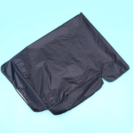 FUTUREORYY 1Pcs Weather-Resistant Patio Swing Protector Cover for Outdoor Home Use 142x120in Black