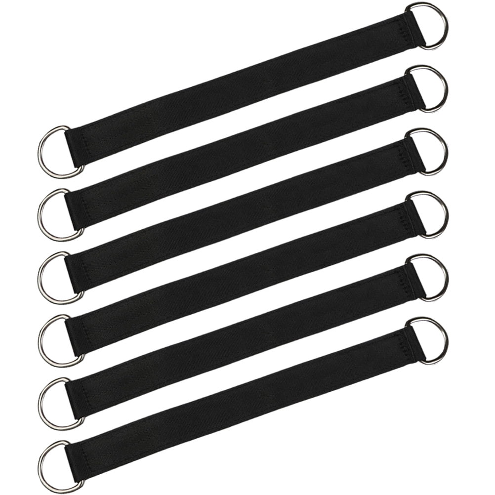 HAMPPLIES 6Pcs Heavy Duty Swing Hooks Tree Swings Straps for Camping and