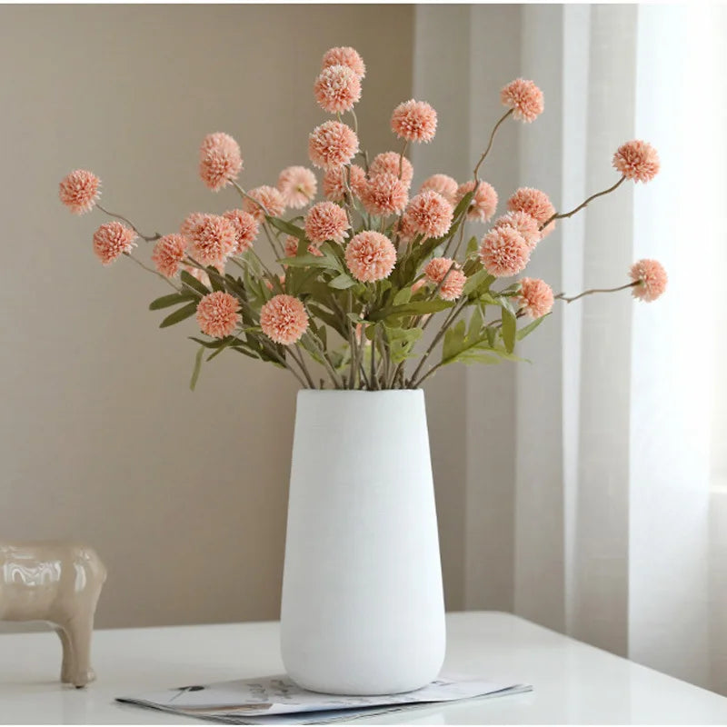 5 Heads Silk Dandelion Flower Bouquet